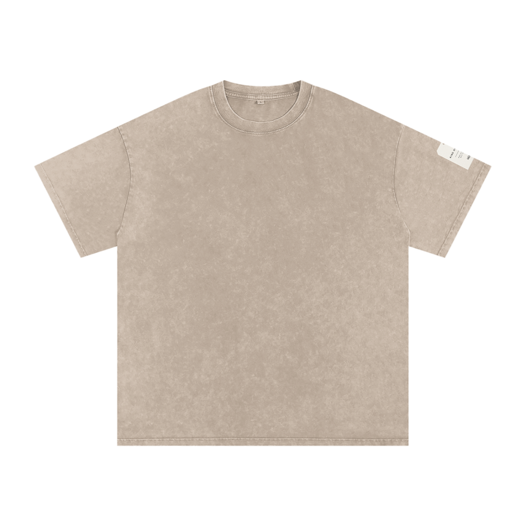 KIND OF LOST SNOW WASH OVERSIZED T-SHIRT