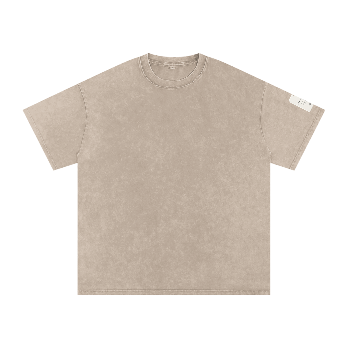 KIND OF LOST SNOW WASH OVERSIZED T-SHIRT