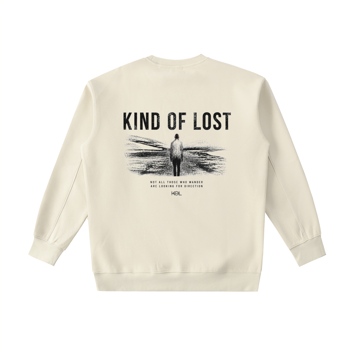 KIND OF LOST HEAVYWEIGHT CREWNECK SWEATSHIRT