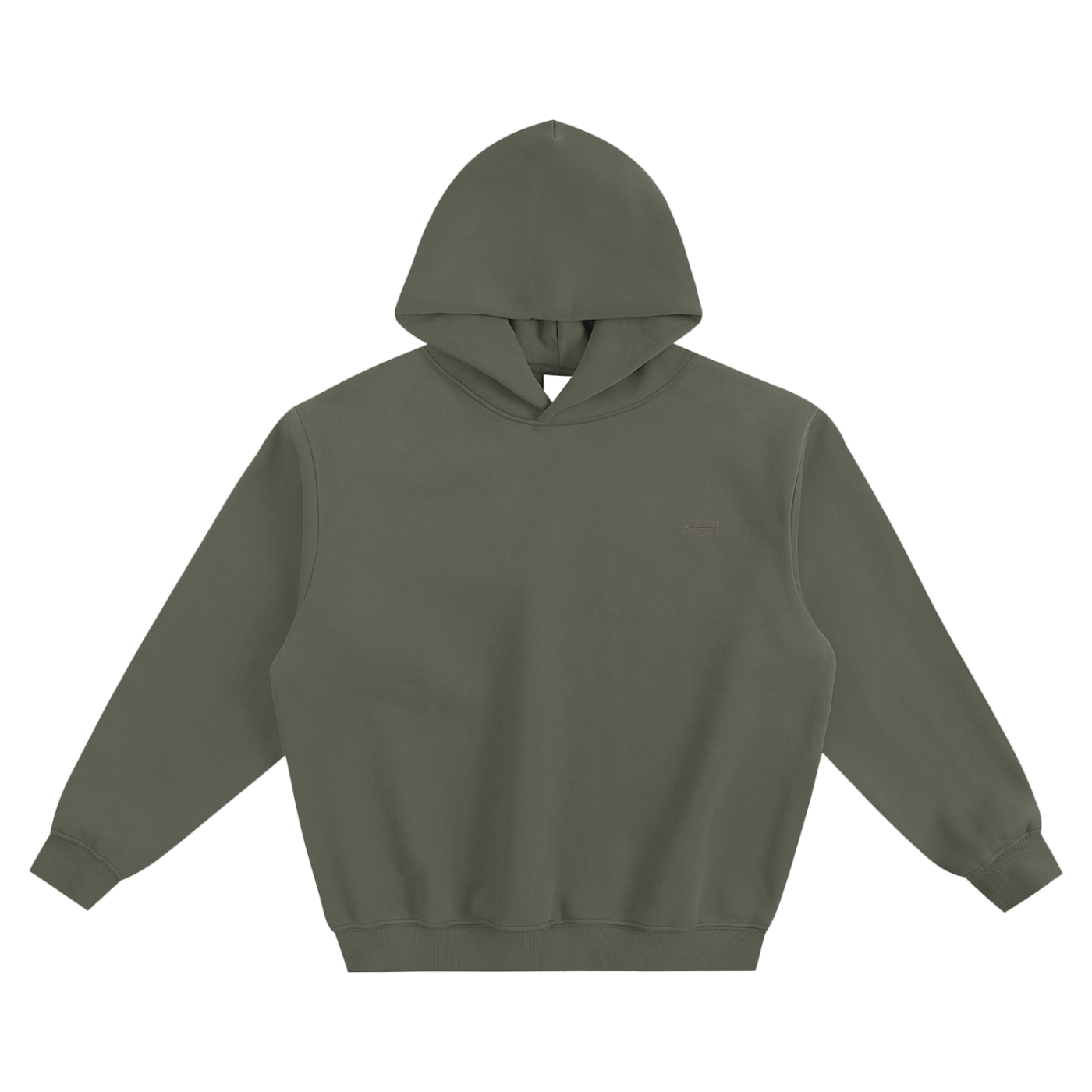 Off Course, On Purpose Oversized Fleeced Hoodie