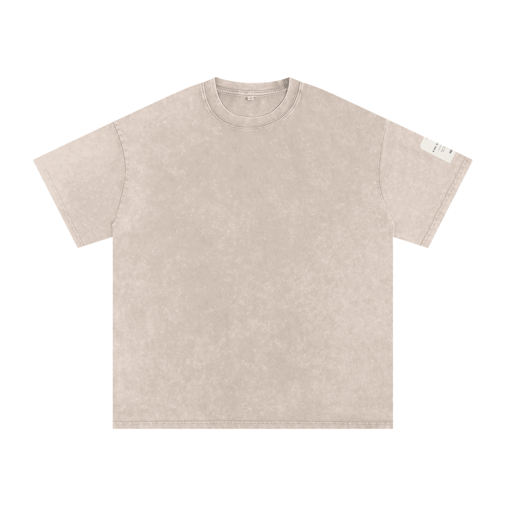 KIND OF LOST SNOW WASH OVERSIZED T-SHIRT