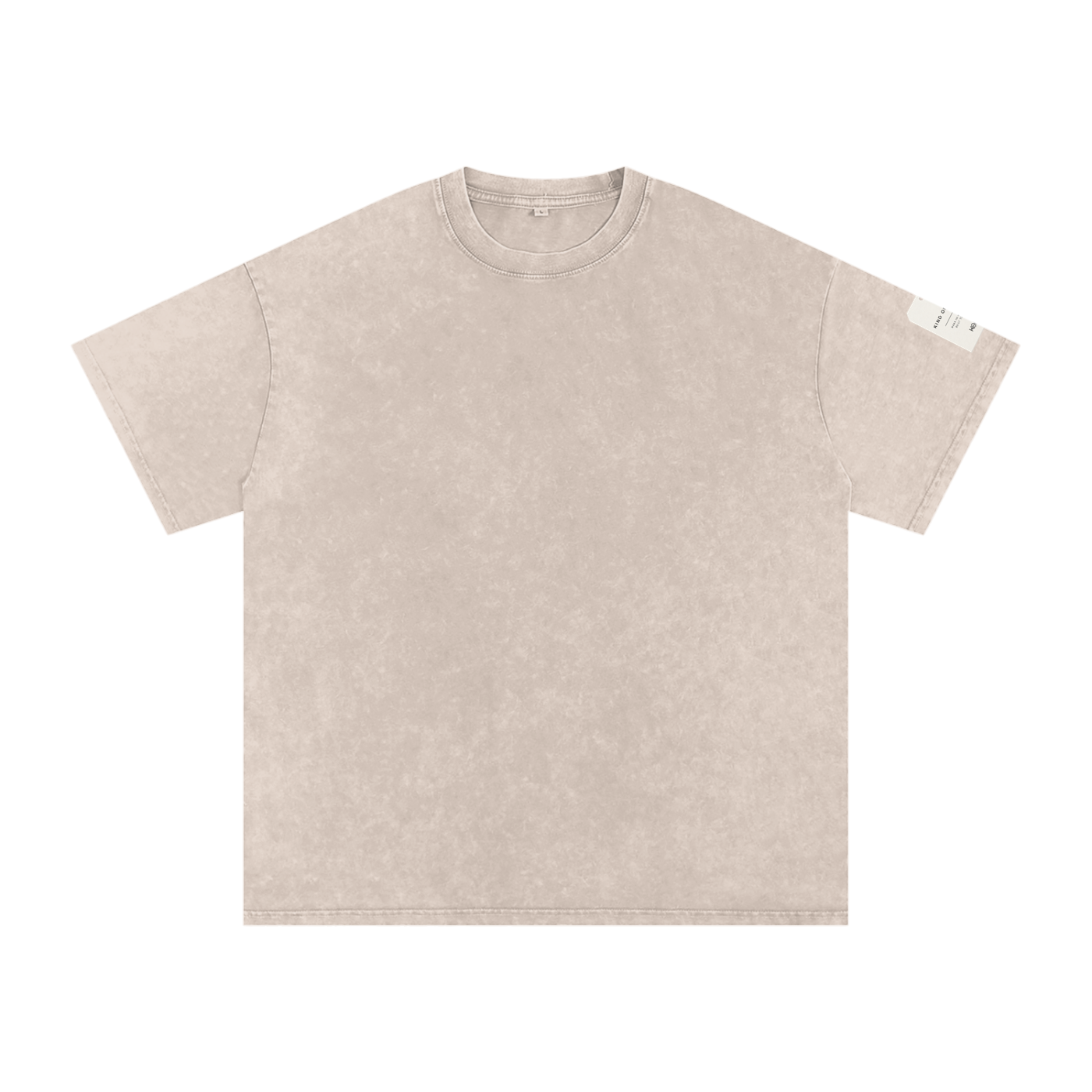 KIND OF LOST SNOW WASH OVERSIZED T-SHIRT