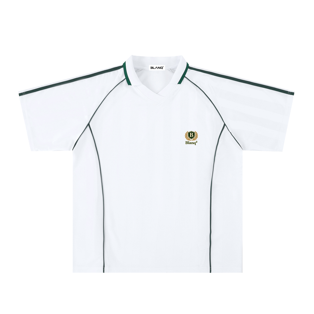 Shadow Stripe Collared Soccer Jersey