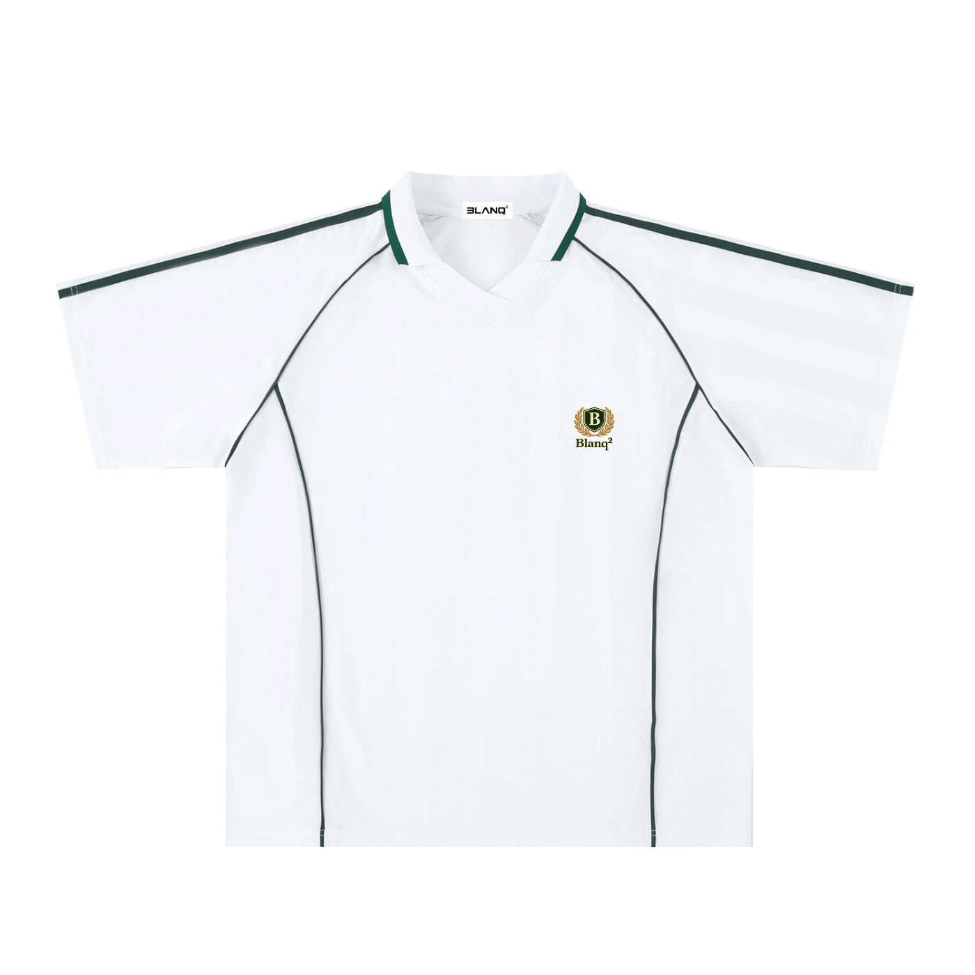 Shadow Stripe Collared Soccer Jersey