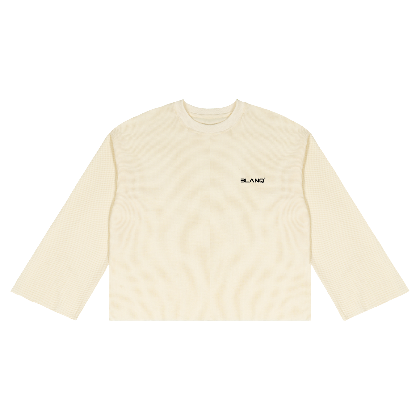 Essentials Waffle Raw Edge T-Shirt
