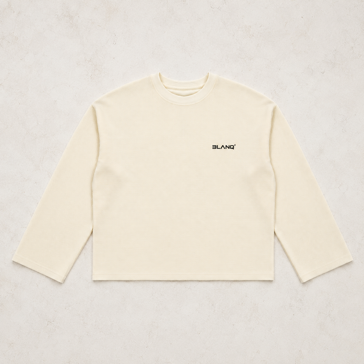 Essentials Waffle Raw Edge T-Shirt