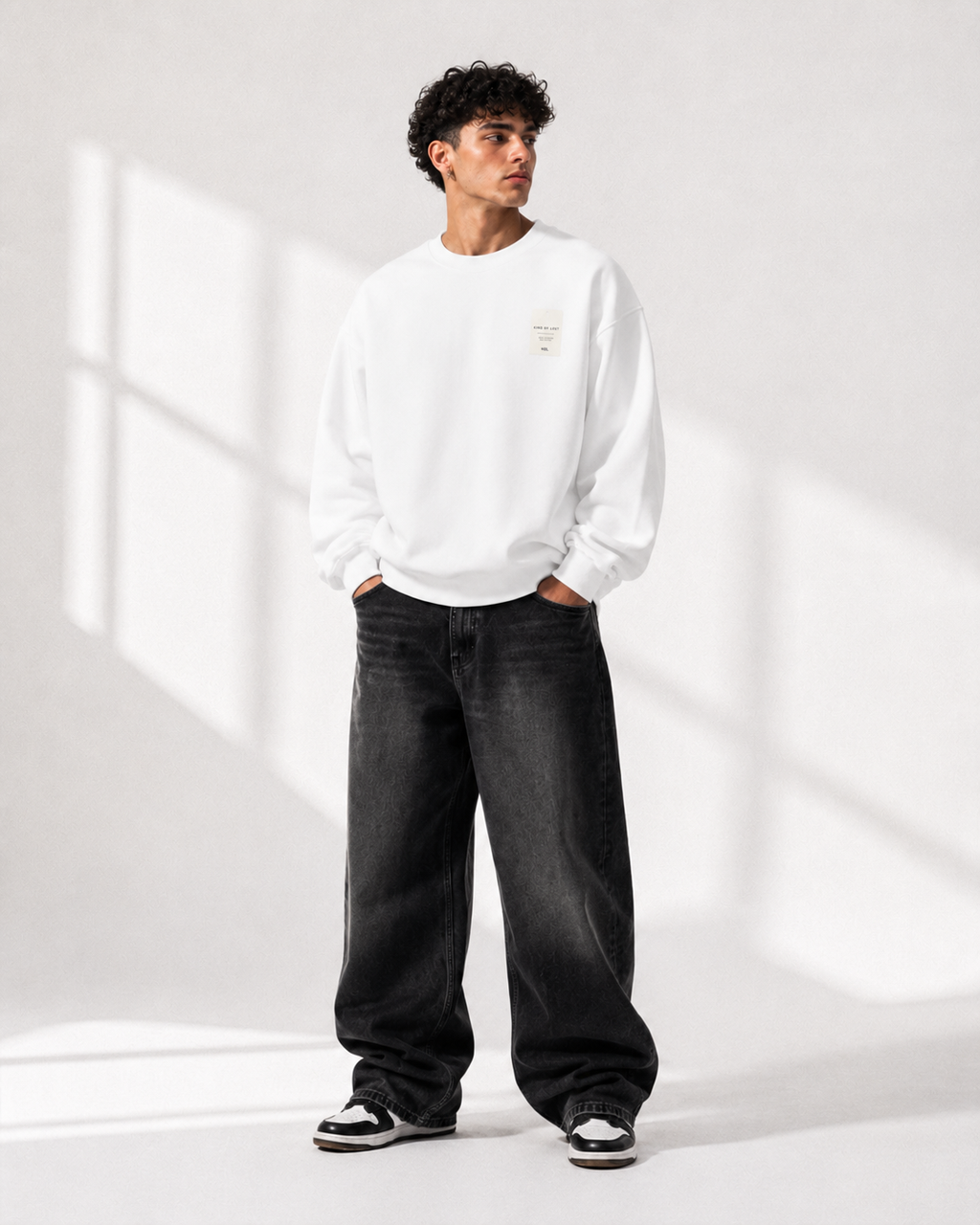 KIND OF LOST HEAVYWEIGHT CREWNECK SWEATSHIRT
