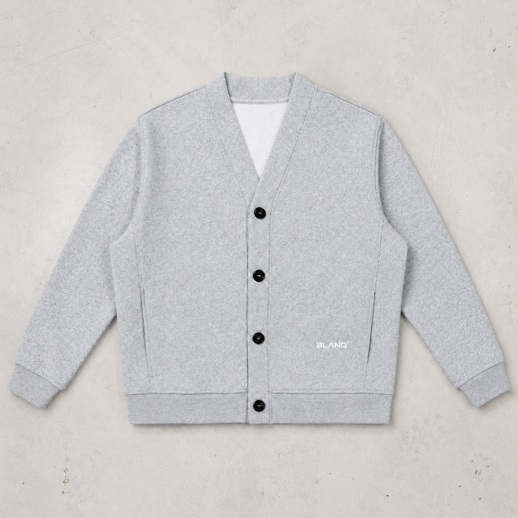 ESSENTIAL HEAVYWEIGHT SWEAT CARDIGAN