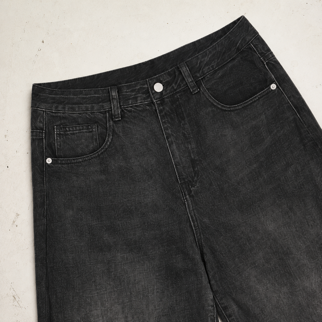 SUNFADE BARREL LEG JEANS
