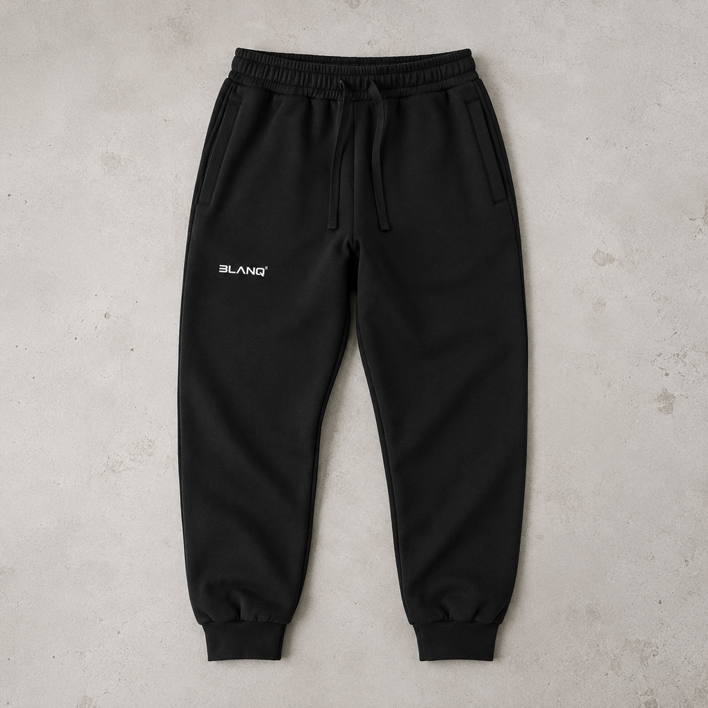 ESSENTIAL DRAWSTRING JOGGED SWEATPANTS