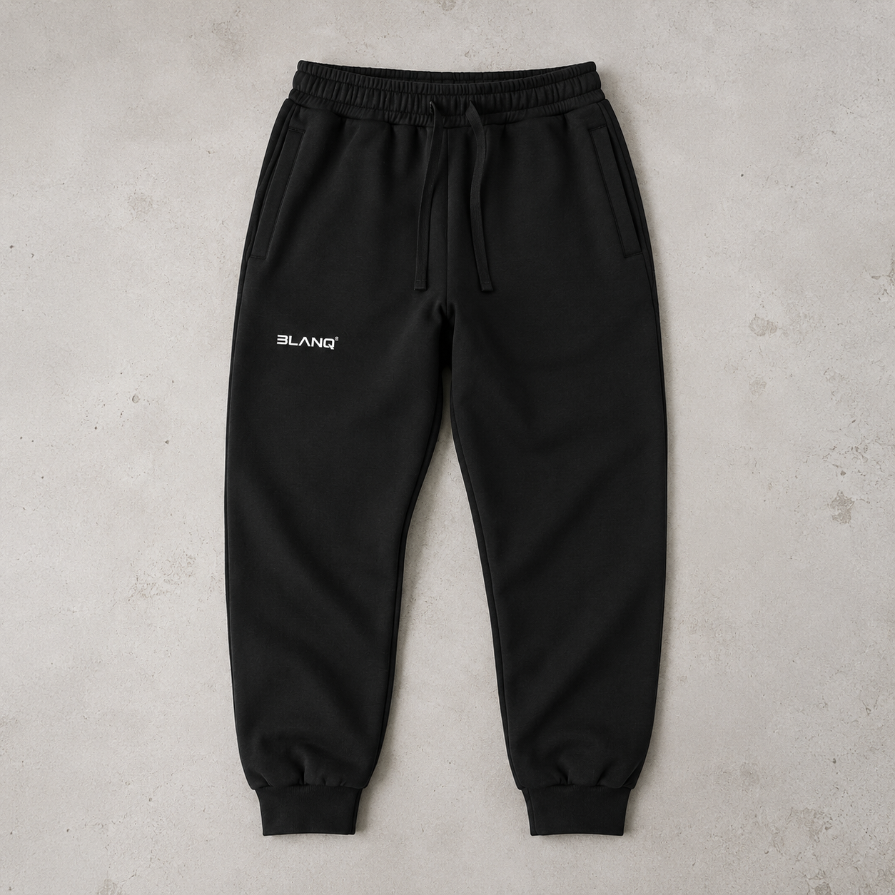 ESSENTIAL DRAWSTRING JOGGED SWEATPANTS