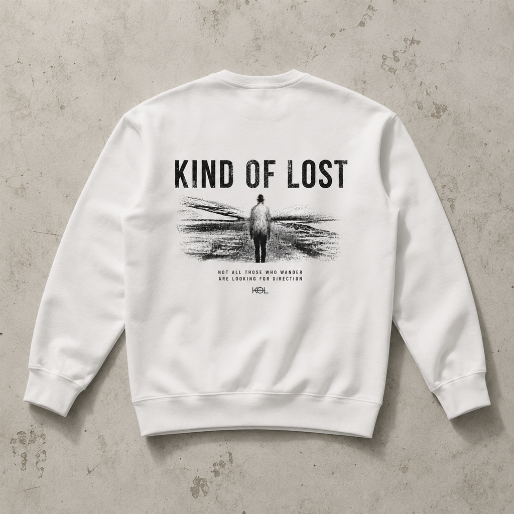 KIND OF LOST HEAVYWEIGHT CREWNECK SWEATSHIRT