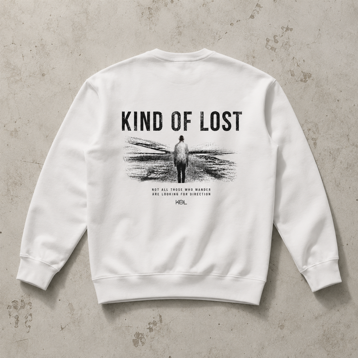 KIND OF LOST HEAVYWEIGHT CREWNECK SWEATSHIRT