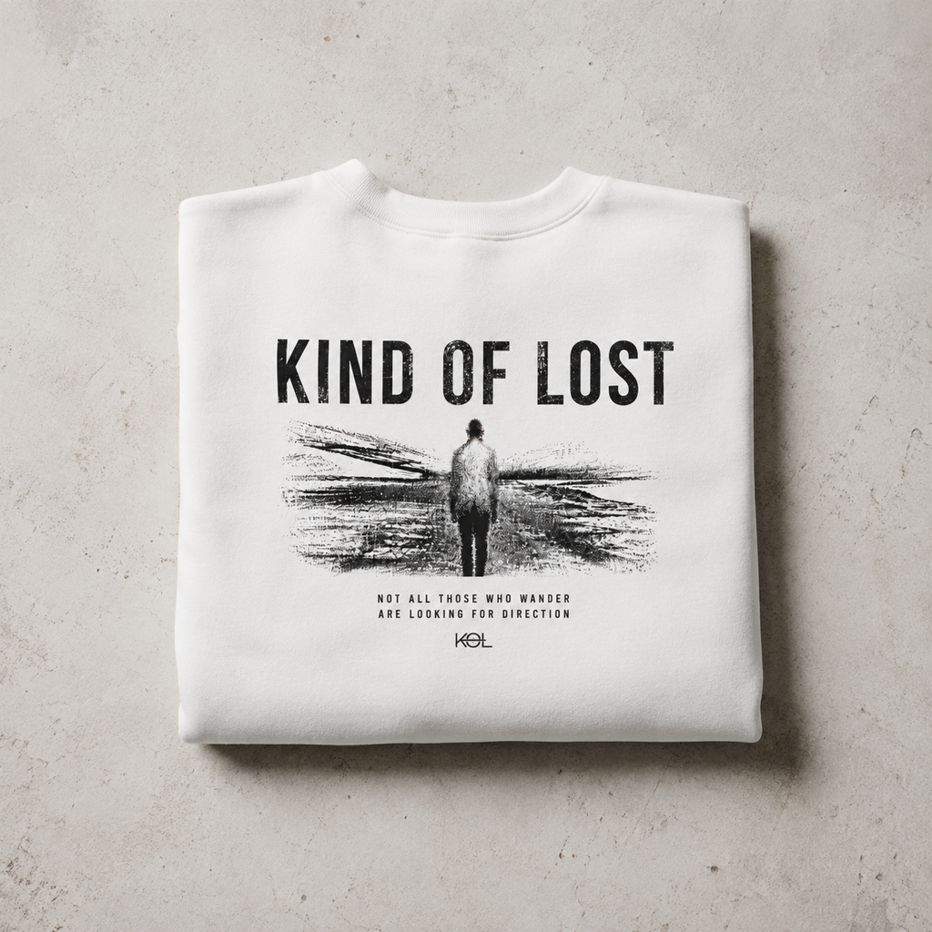 KIND OF LOST HEAVYWEIGHT CREWNECK SWEATSHIRT