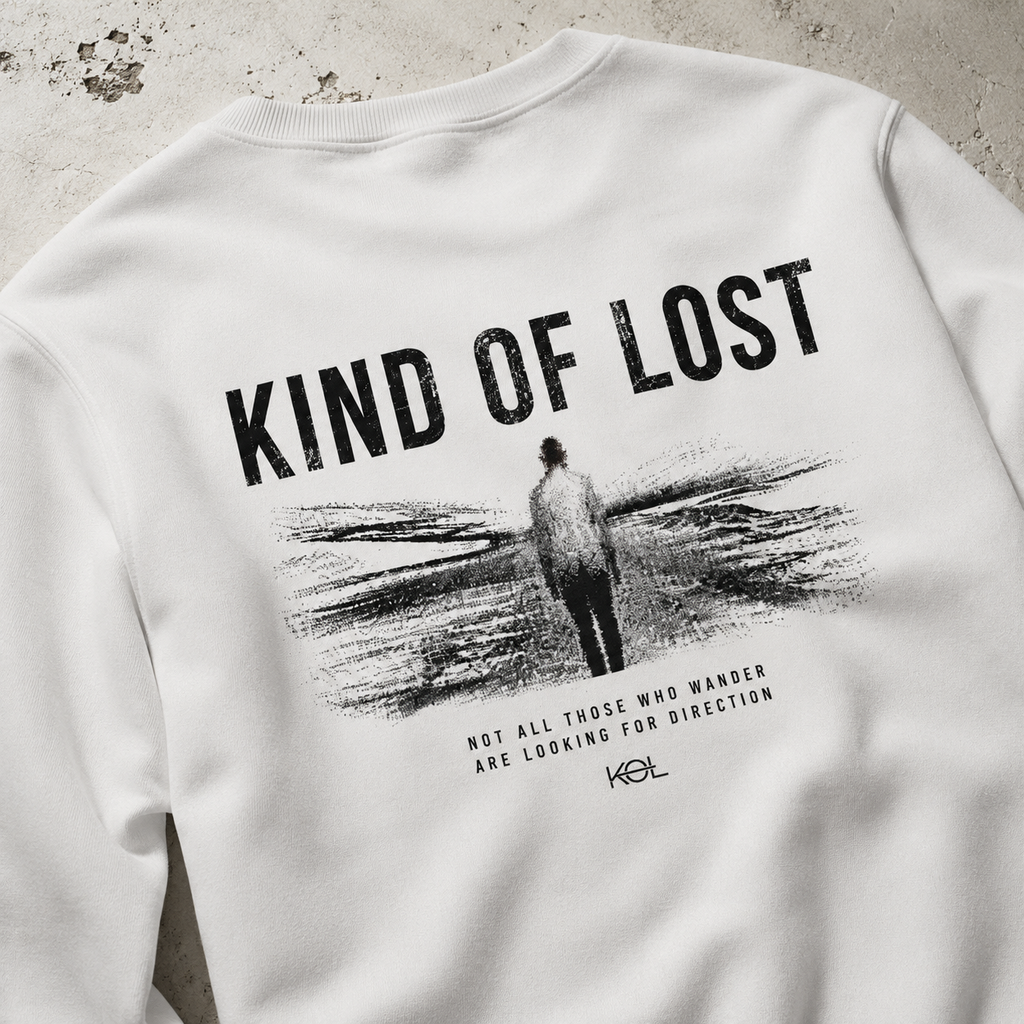 KIND OF LOST HEAVYWEIGHT CREWNECK SWEATSHIRT
