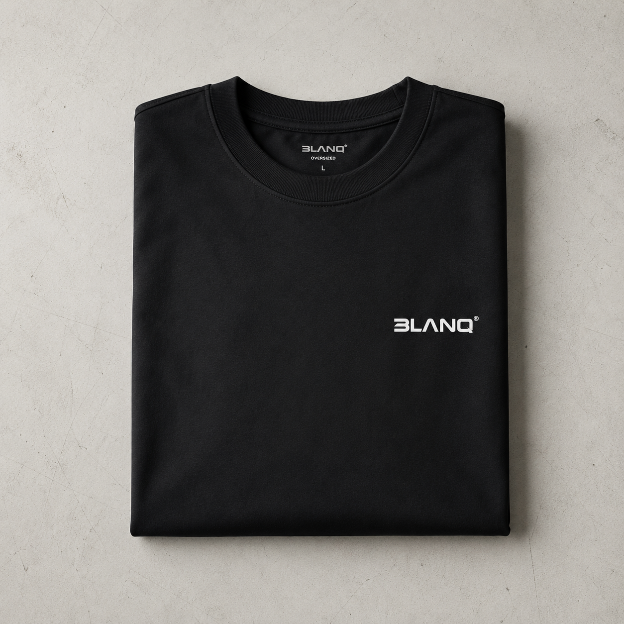 BLACK BASICS OVERSIZED HEAVYWEIGHT T-SHIRT