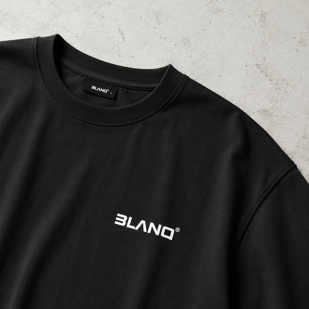BLACK BASICS OVERSIZED HEAVYWEIGHT T-SHIRT