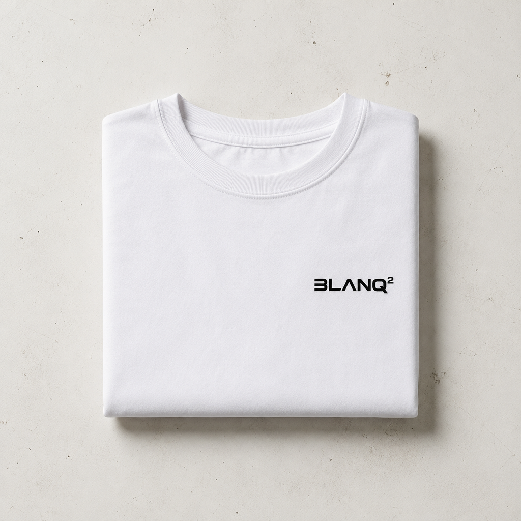 WHITE BASICS OVERSIZED HEAVYWEIGHT T-SHIRT