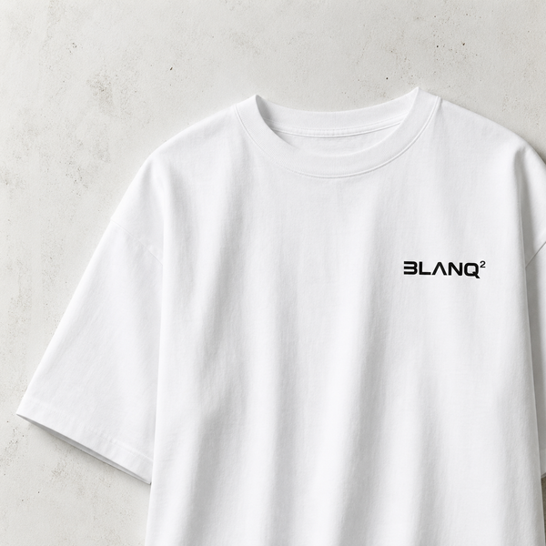 WHITE BASICS OVERSIZED HEAVYWEIGHT T-SHIRT