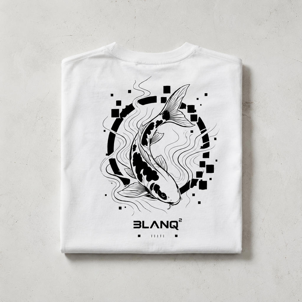 KOI WHITE OVERSIZED HEAVYWEIGHT T-SHIRT