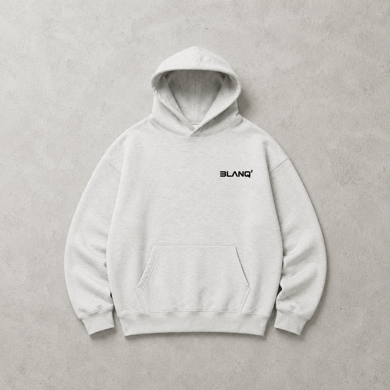 HEATHER BASICS OVERSIZED HEAVYWEIGHT HOODIE