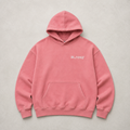 WASHED PINK BASICS OVERSIZED HEAVYWEIGHT HOODIE