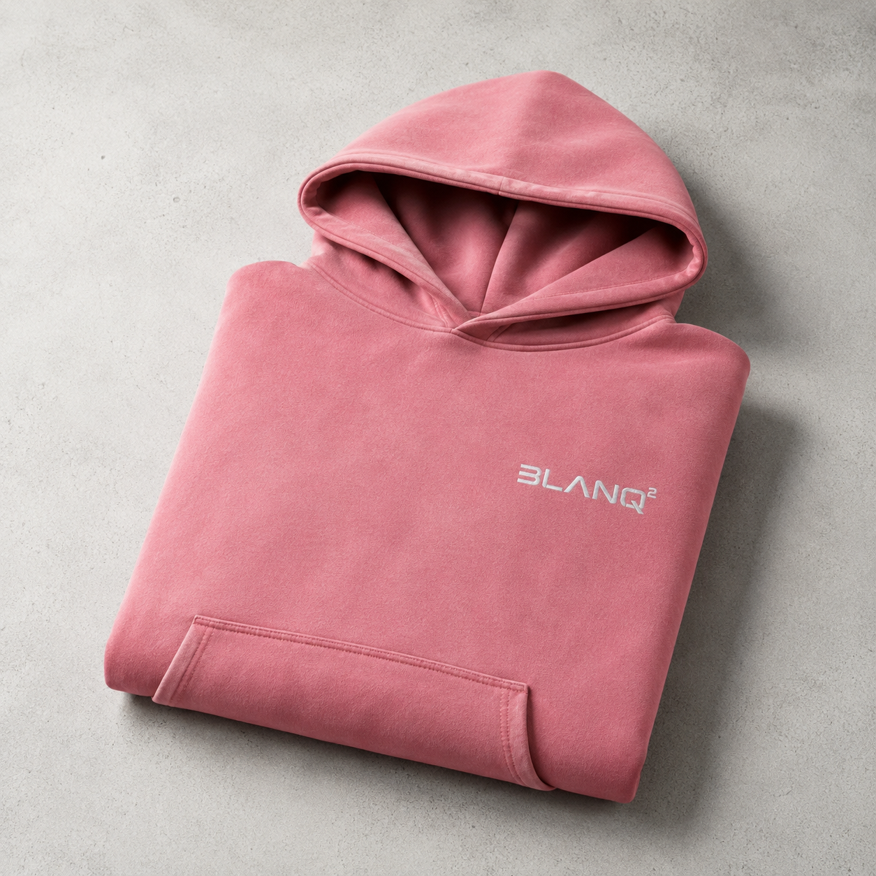 WASHED PINK BASICS OVERSIZED HEAVYWEIGHT HOODIE