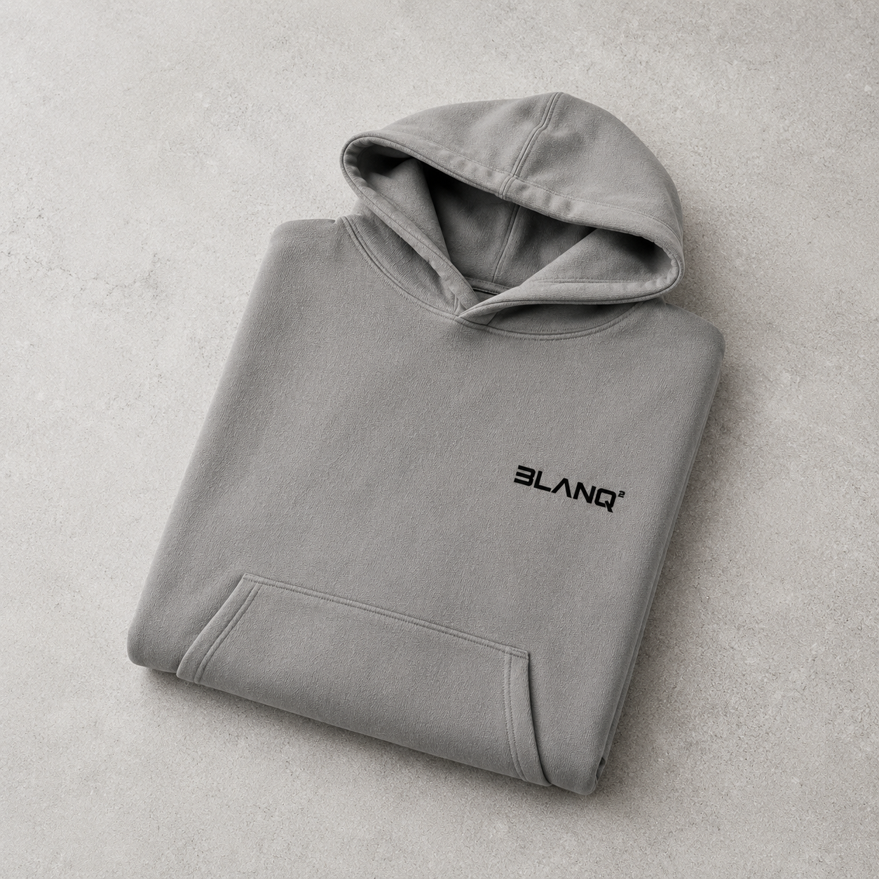 GREY BASICS OVERSIZED HEAVYWEIGHT HOODIE