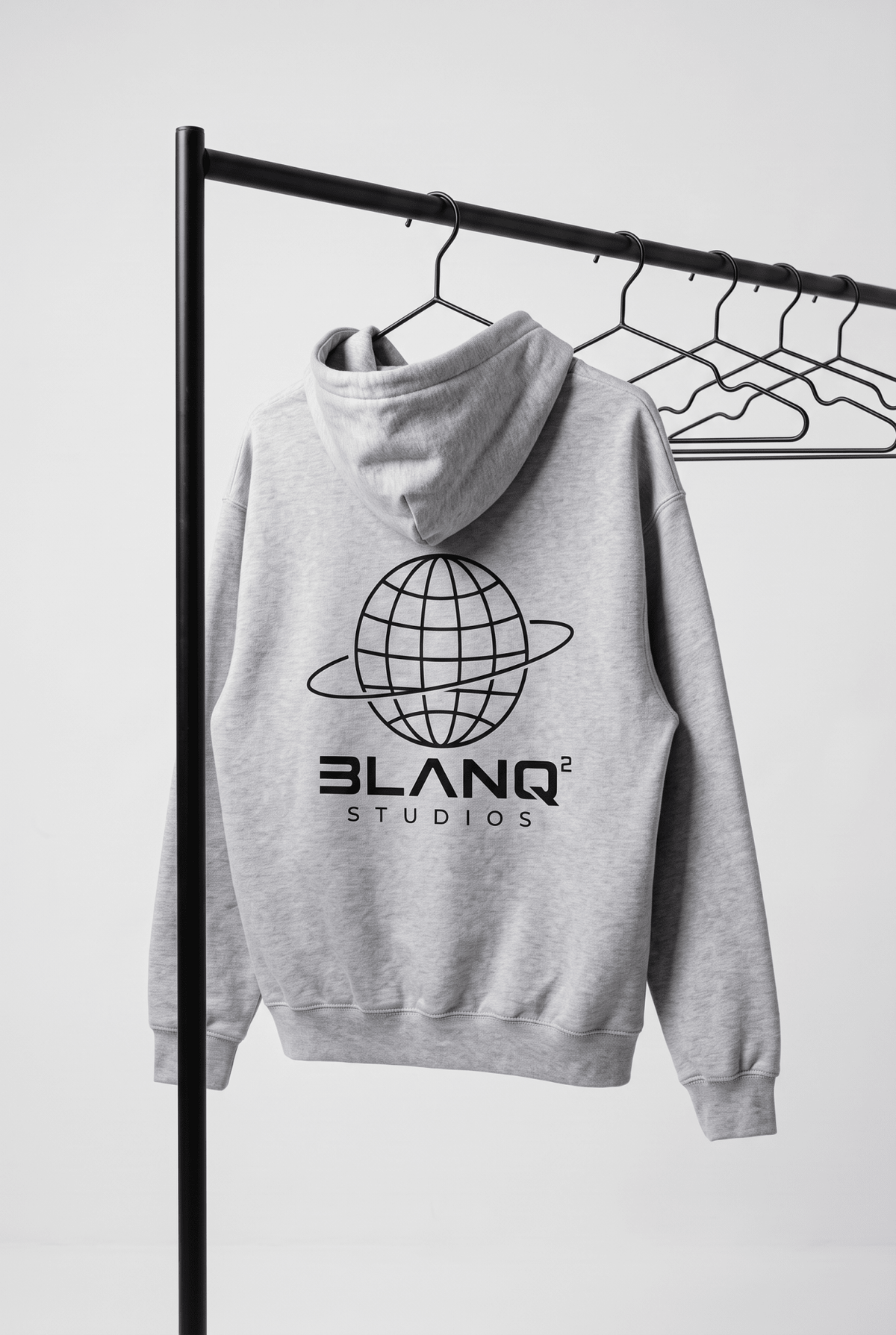Around The Studios Fleece Overweight Hoodie - BLANQ²