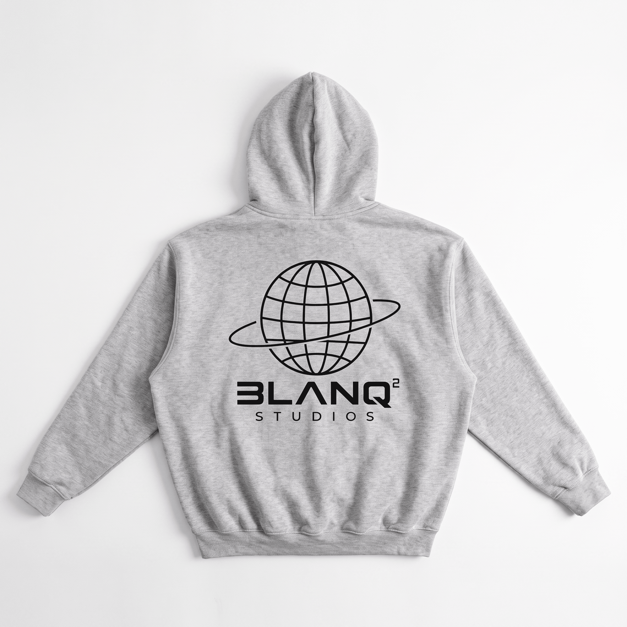 Around The Studios Fleece Overweight Hoodie - BLANQ²