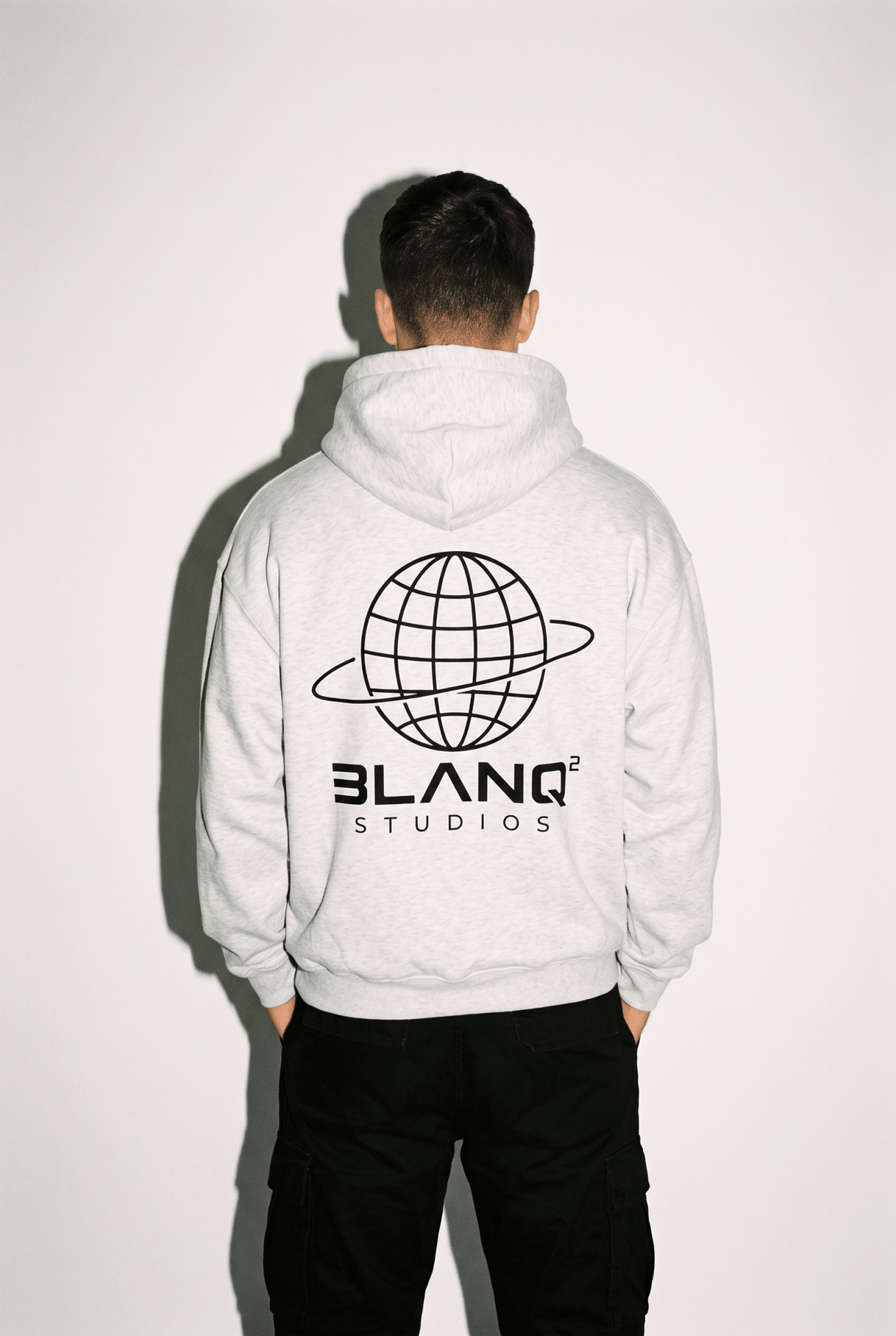 Around The Studios Fleece Overweight Hoodie - BLANQ²