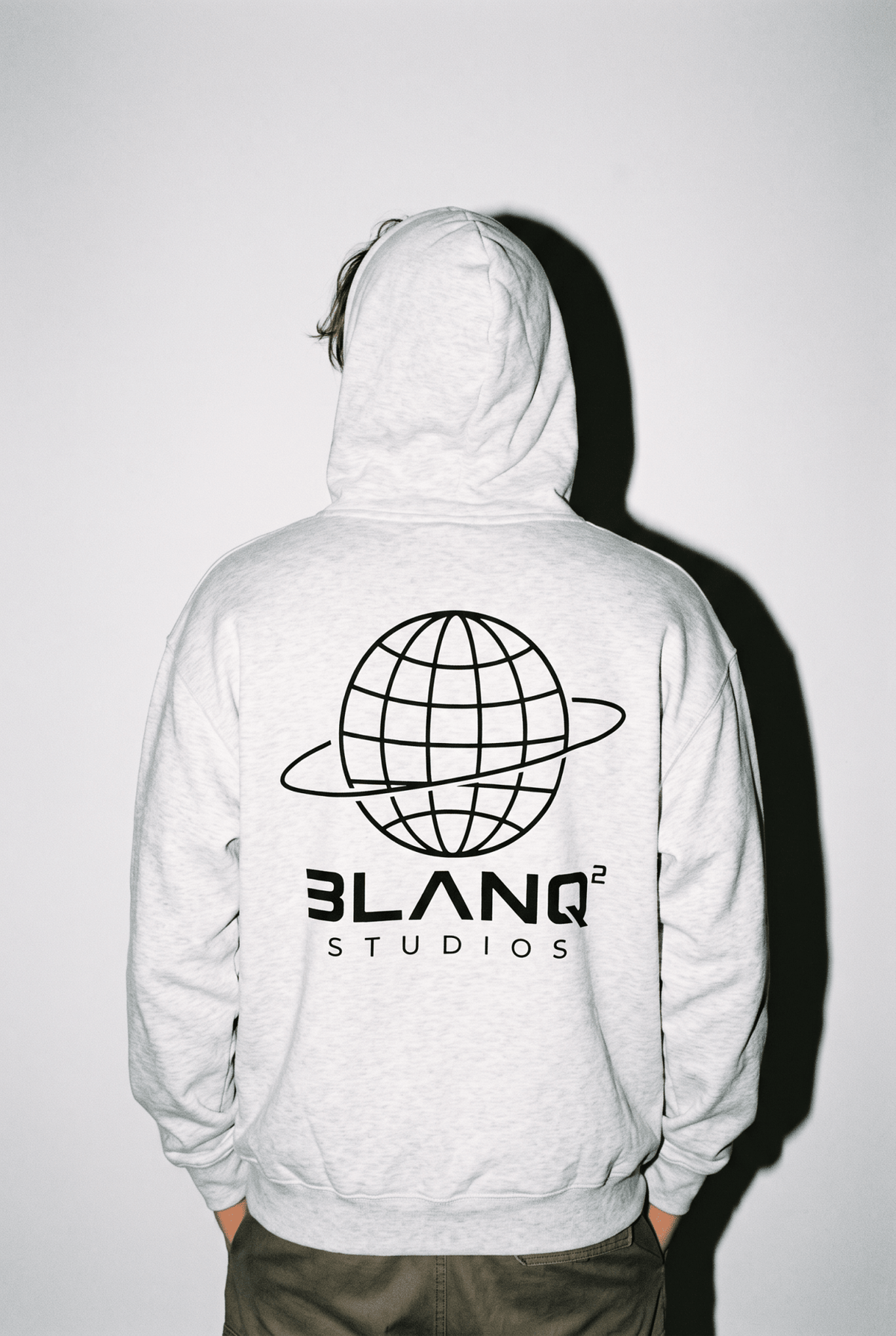 Around The Studios Fleece Overweight Hoodie - BLANQ²