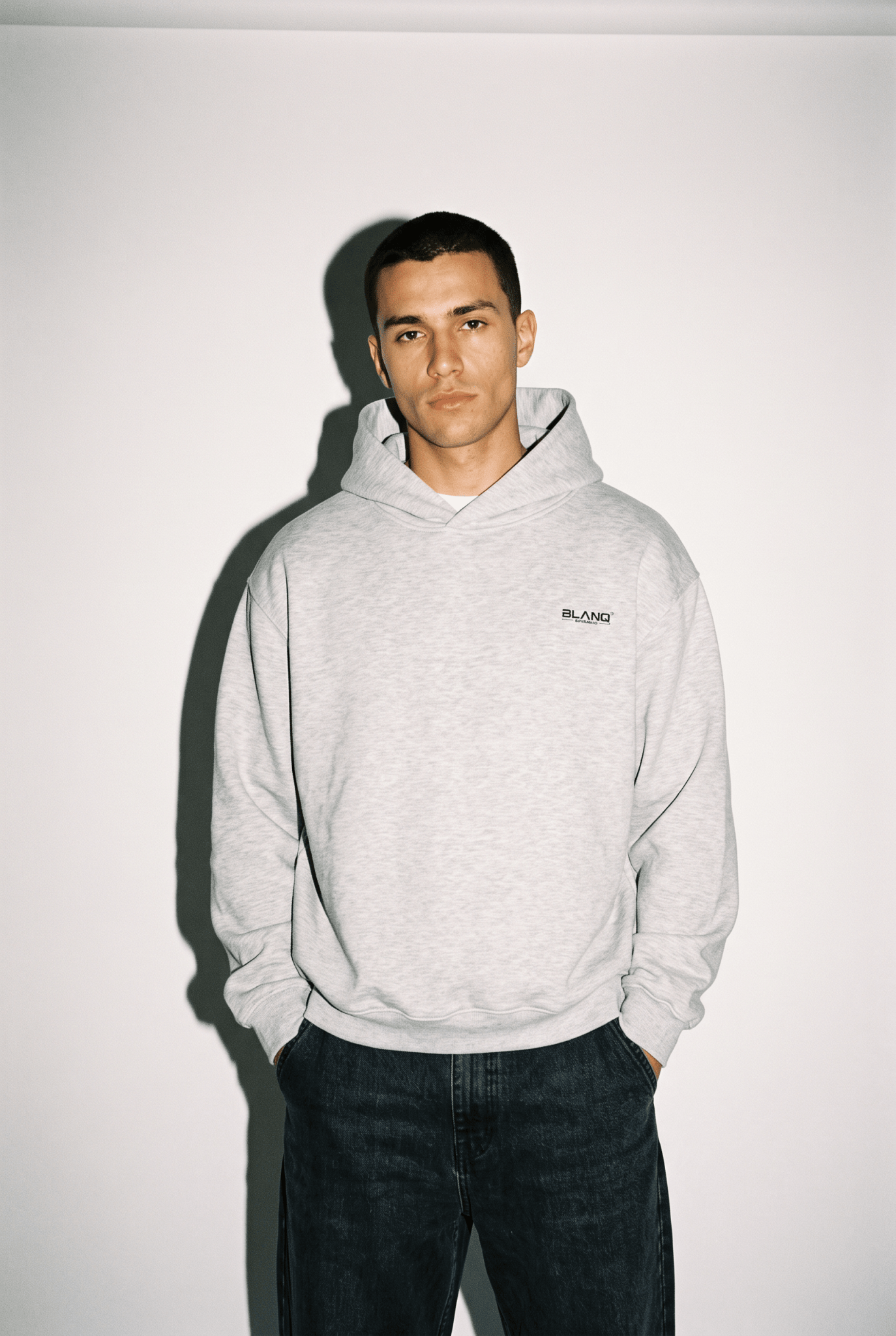 Around The Studios Fleece Overweight Hoodie - BLANQ²
