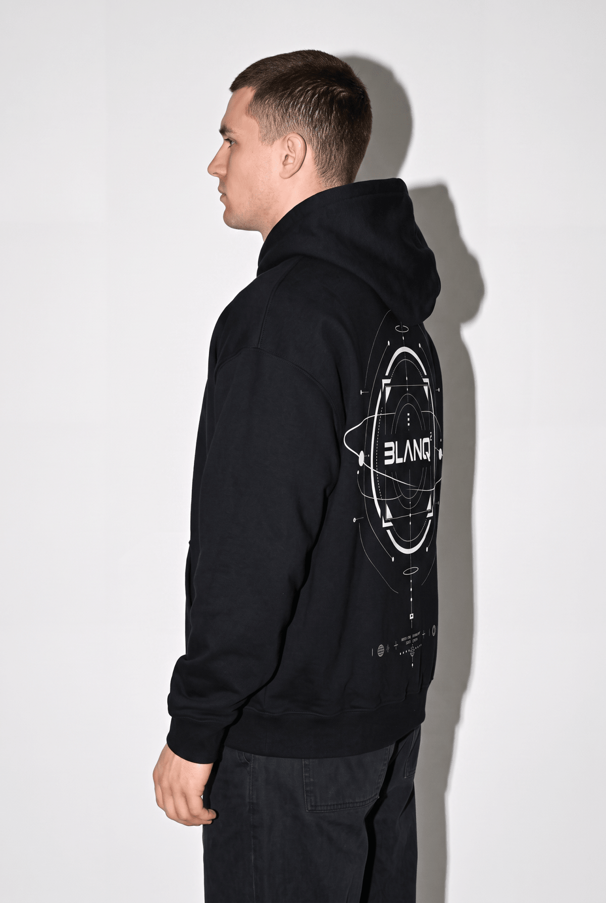 ATOM OVERSIZED HEAVYWEIGHT HOODIE - BLANQ²