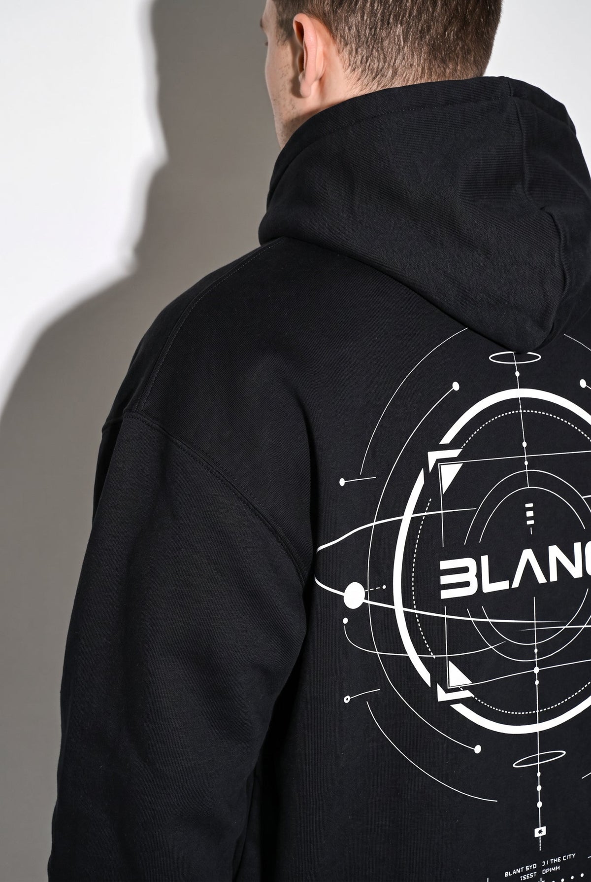 ATOM OVERSIZED HEAVYWEIGHT HOODIE - BLANQ²
