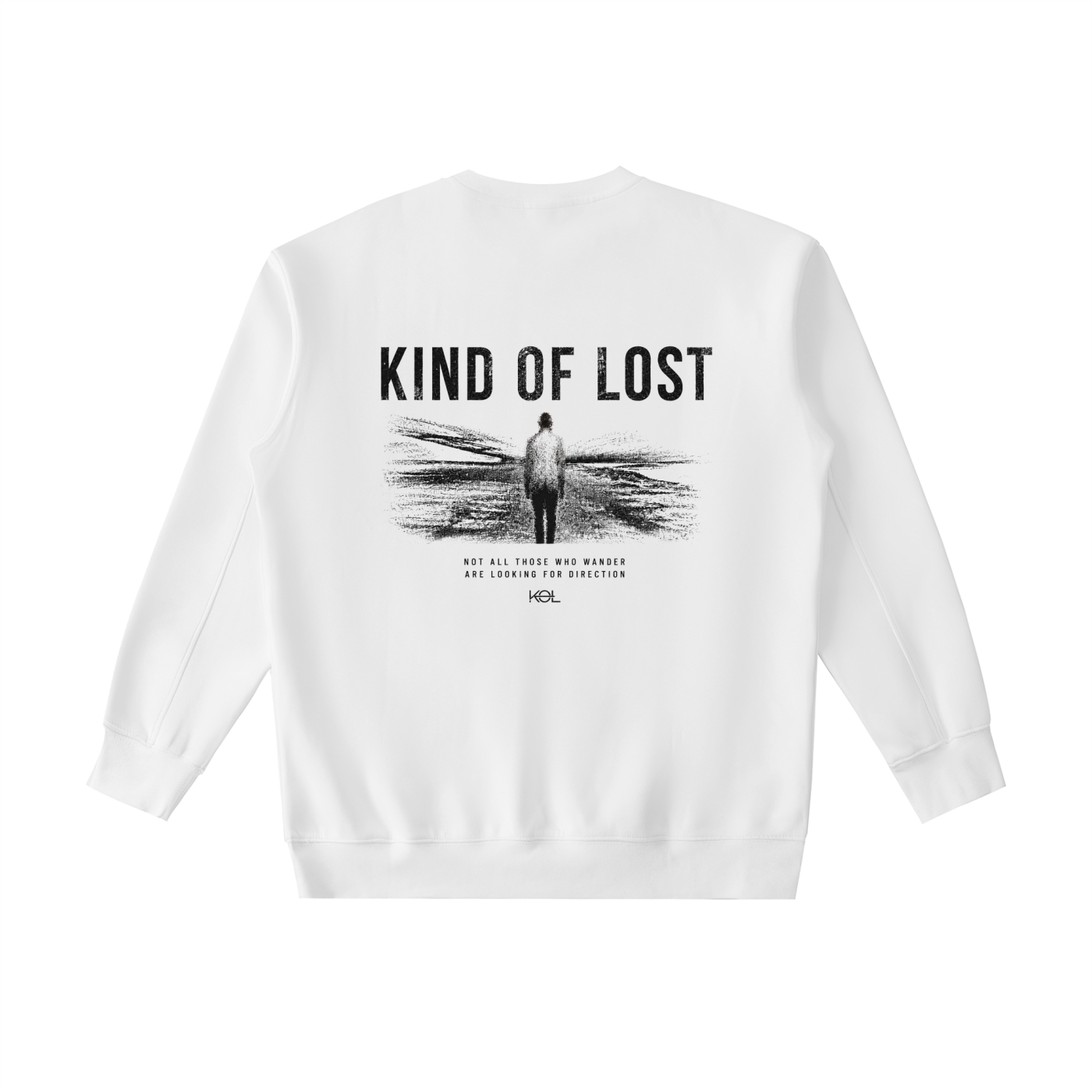 KIND OF LOST HEAVYWEIGHT CREWNECK SWEATSHIRT