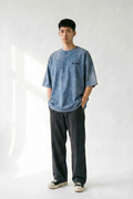 S1:E1 WASHED BLUE BASICS T-SHIRT