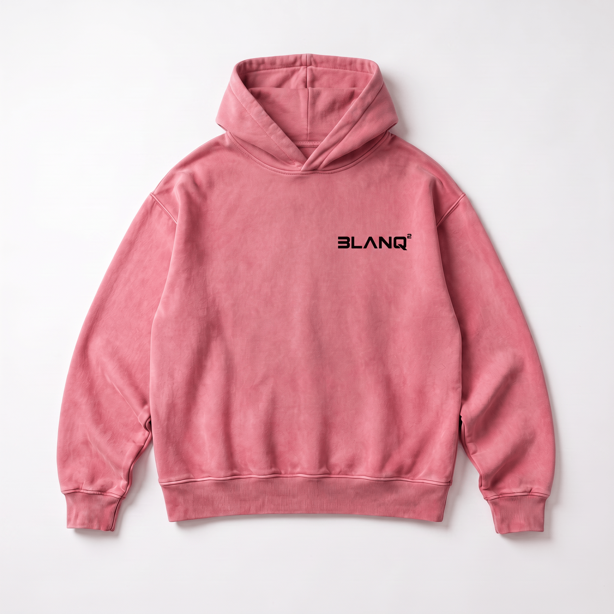 CUBED OVERSIZED HEAVYWEIGHT HOODIE - BLANQ²