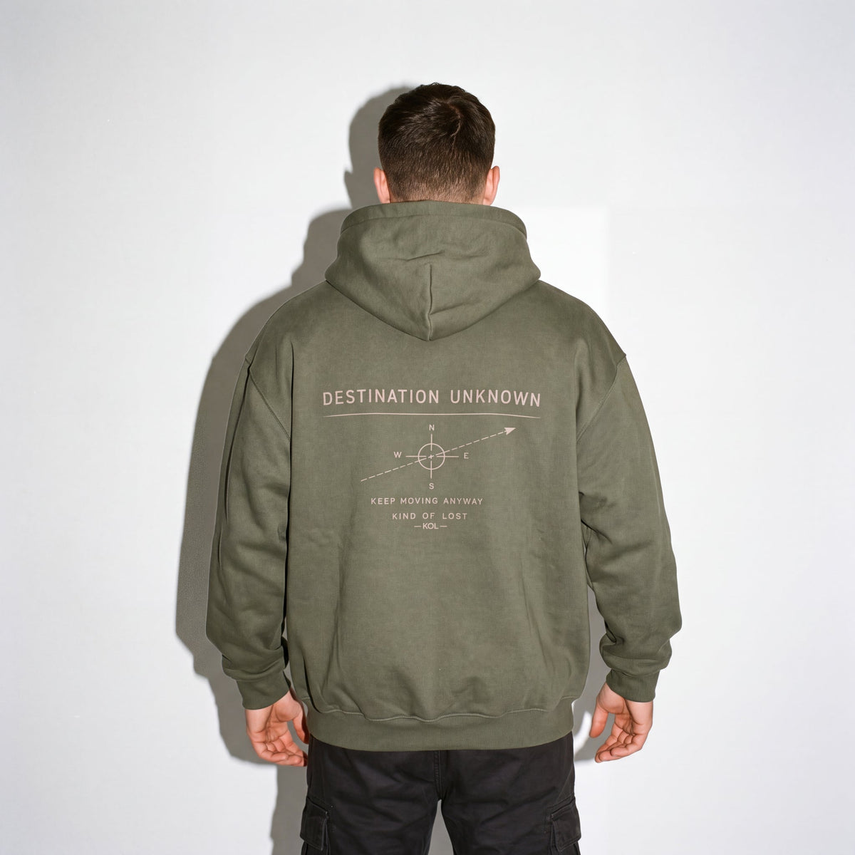 Destination Unknown Fleeced Boxy Hoodie - BLANQ²