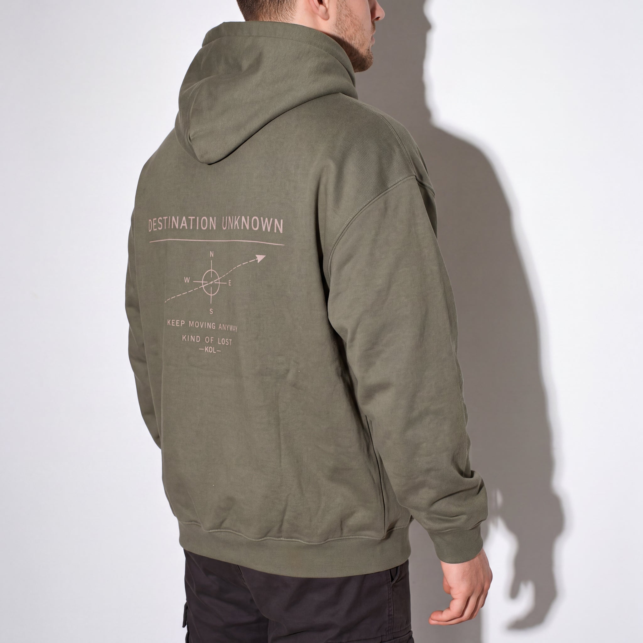 Destination Unknown Fleeced Boxy Hoodie - BLANQ²