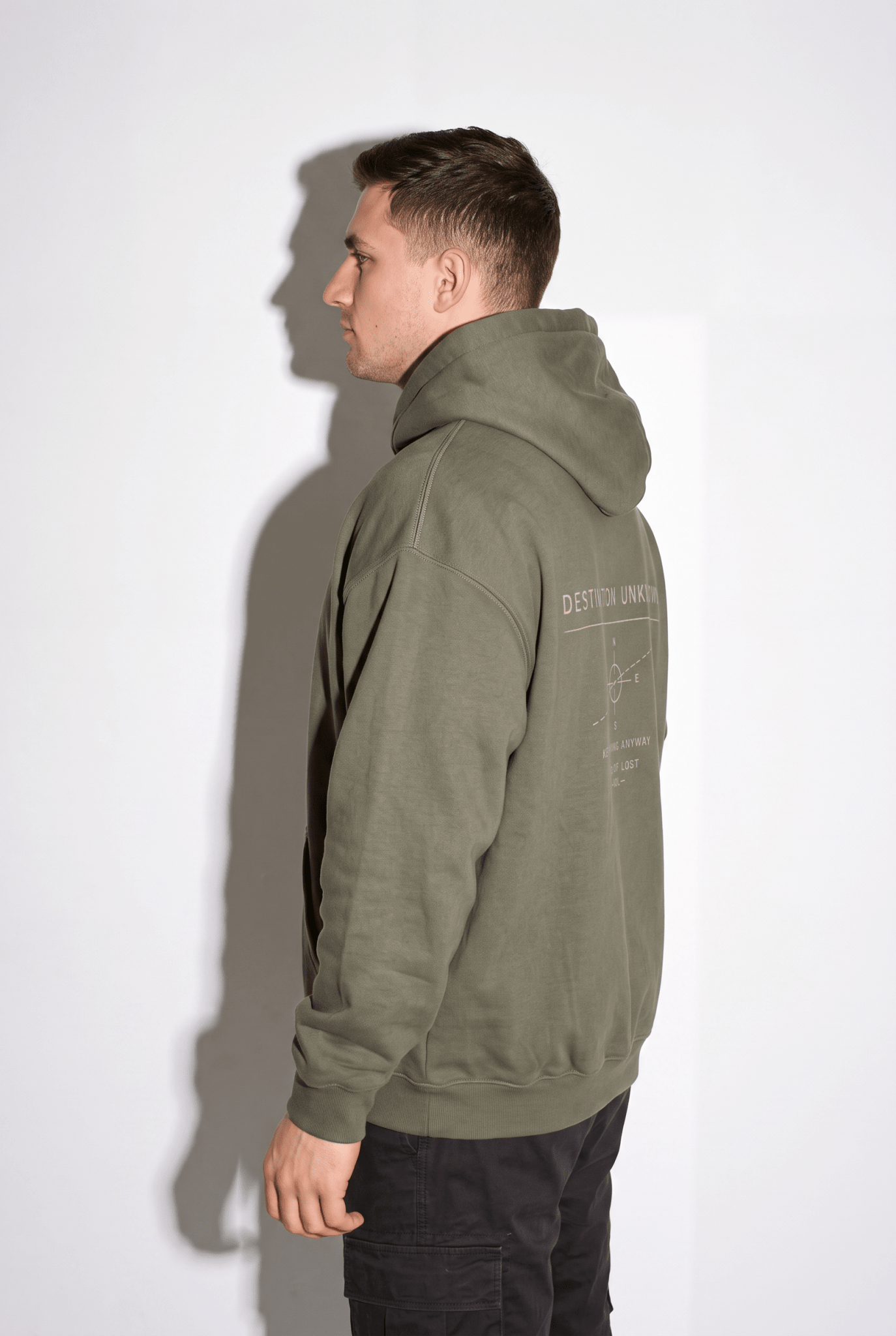 Destination Unknown Fleeced Boxy Hoodie - BLANQ²