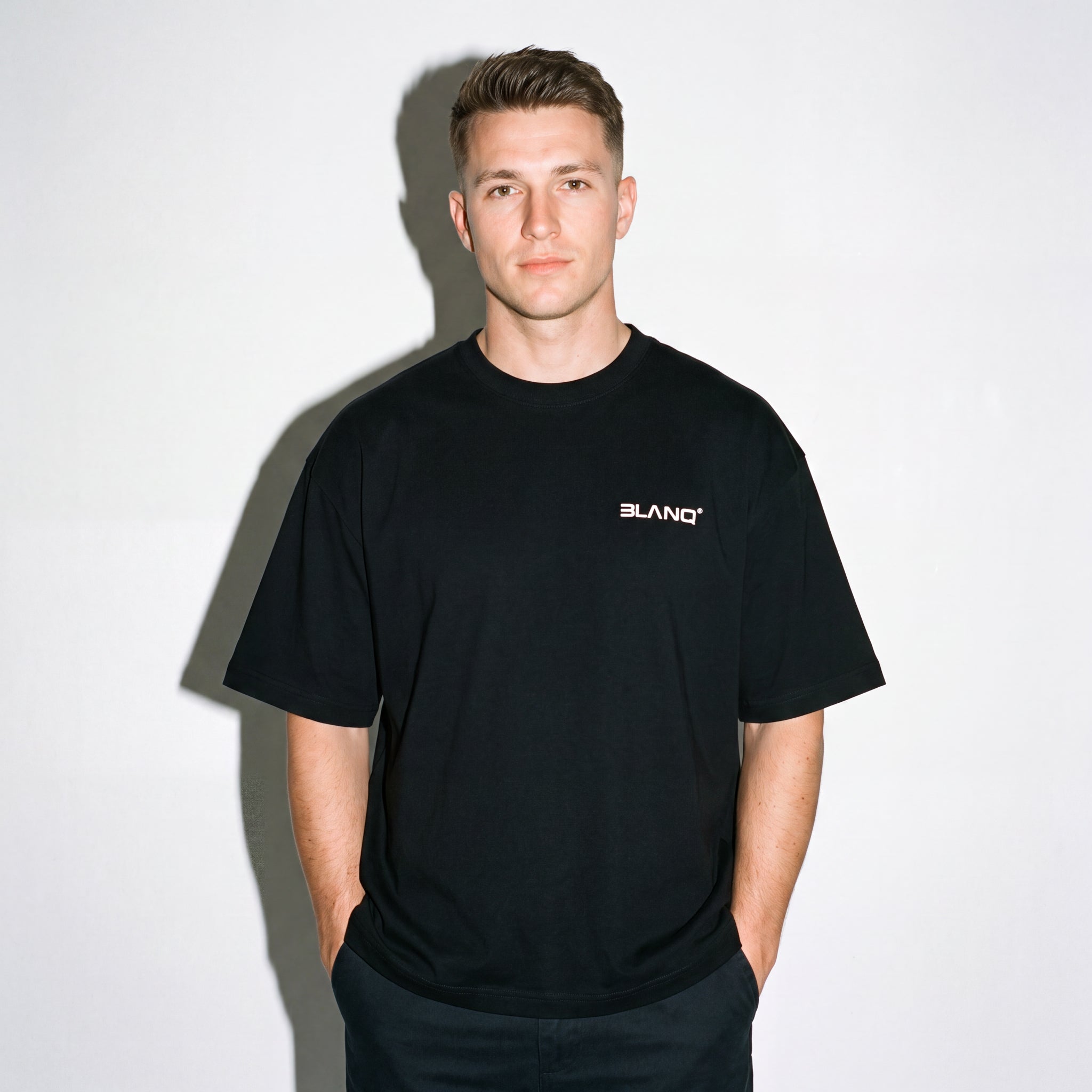 BLACK BASICS OVERSIZED HEAVYWEIGHT T-SHIRT