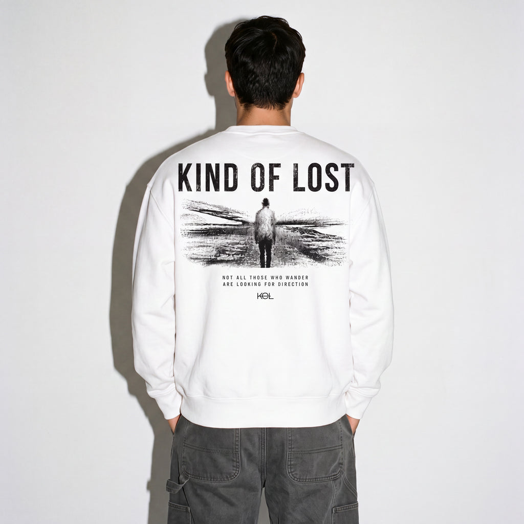 KIND OF LOST HEAVYWEIGHT CREWNECK SWEATSHIRT