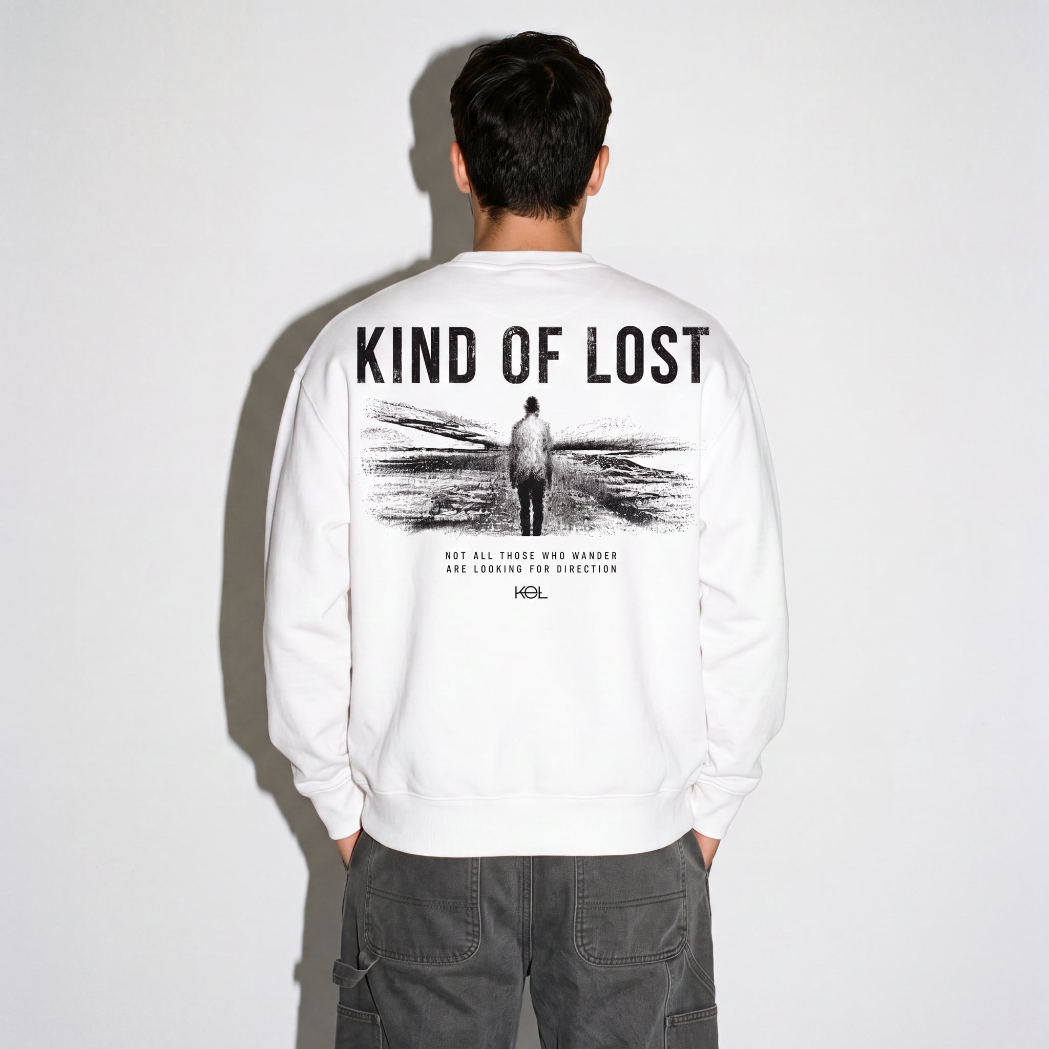 KIND OF LOST HEAVYWEIGHT CREWNECK SWEATSHIRT