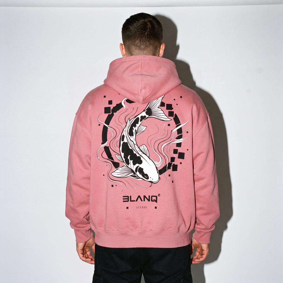 KOI OVERSIZED HEAVYWEIGHT HOODIE - BLANQ²