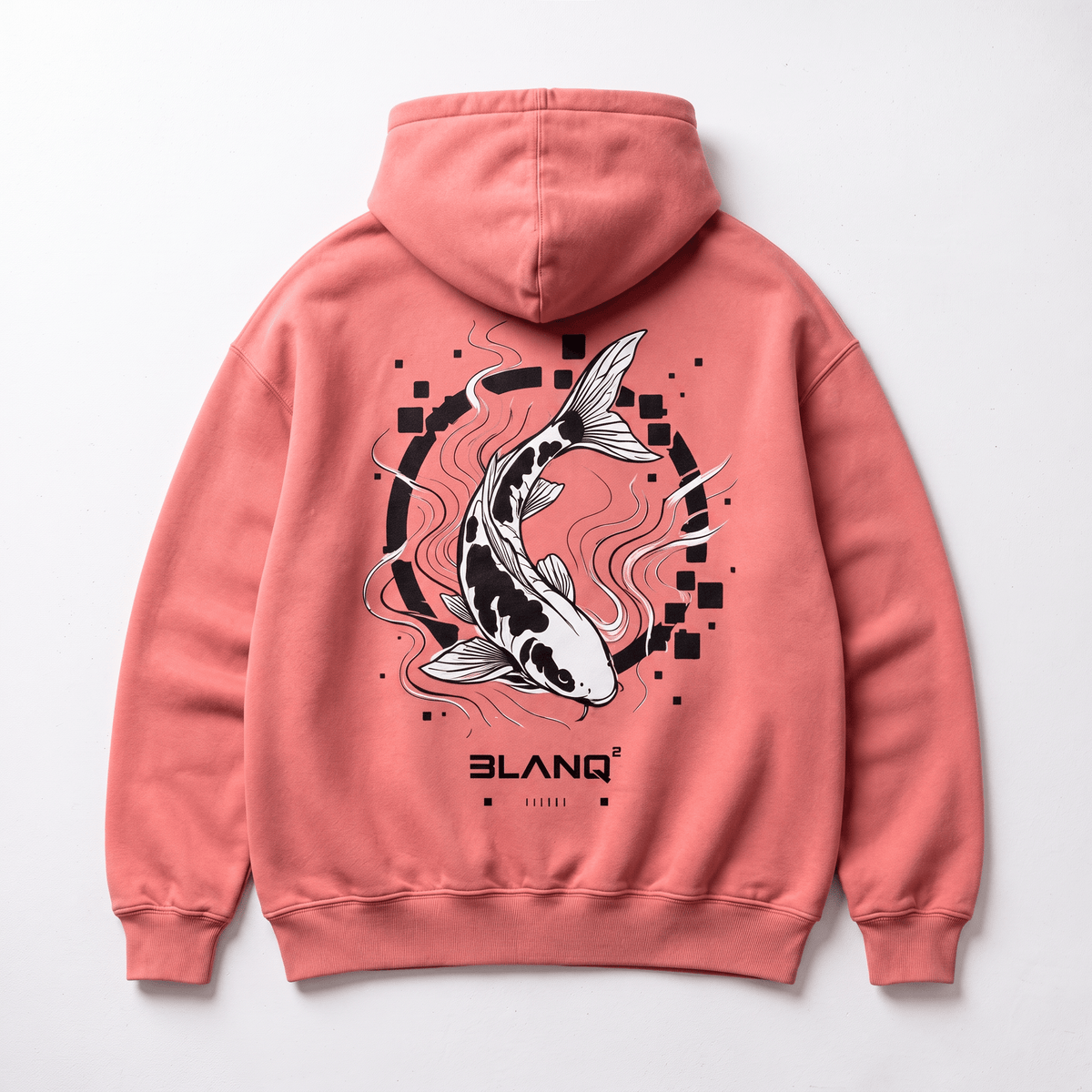 KOI OVERSIZED HEAVYWEIGHT HOODIE - BLANQ²