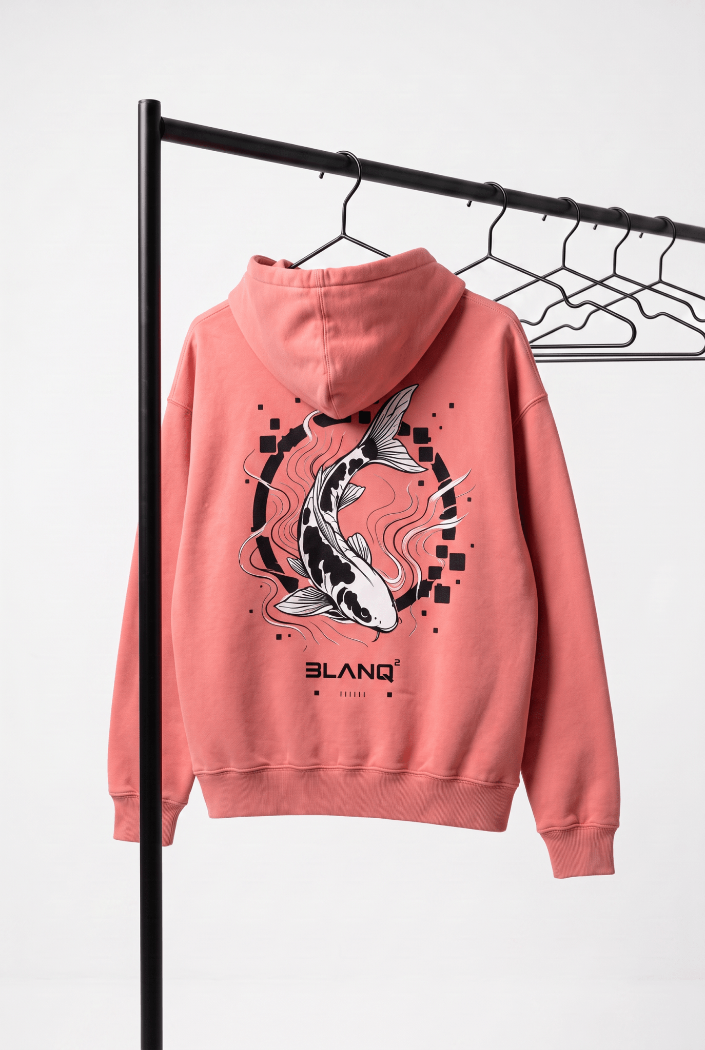 KOI OVERSIZED HEAVYWEIGHT HOODIE - BLANQ²