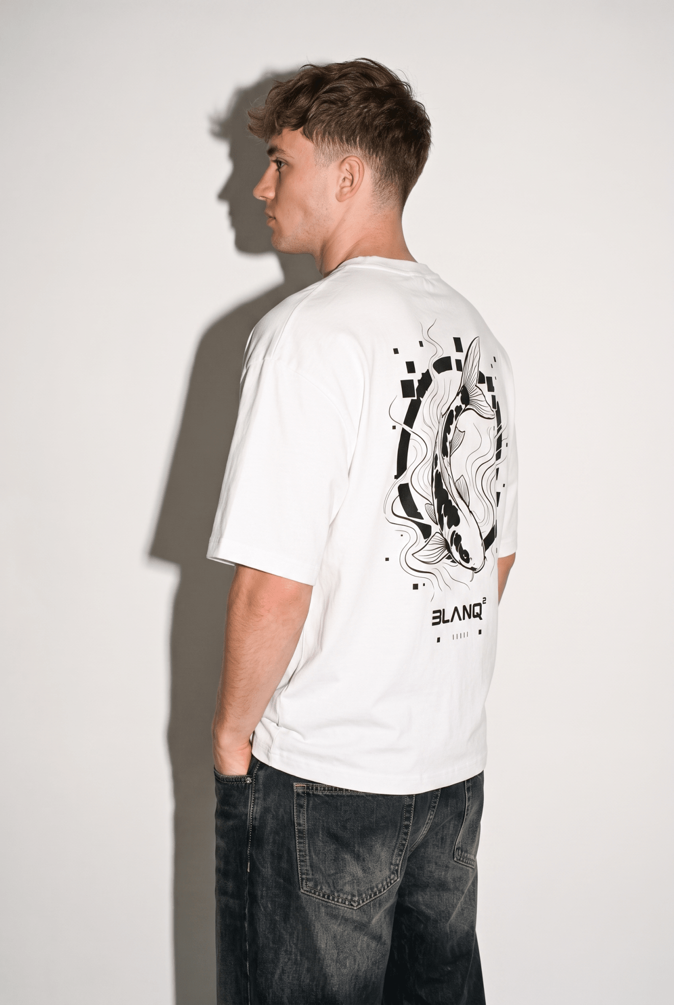 KOI OVERSIZED HEAVYWEIGHT T-SHIRT - BLANQ²