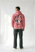 Koi Washed Pink Hoodie