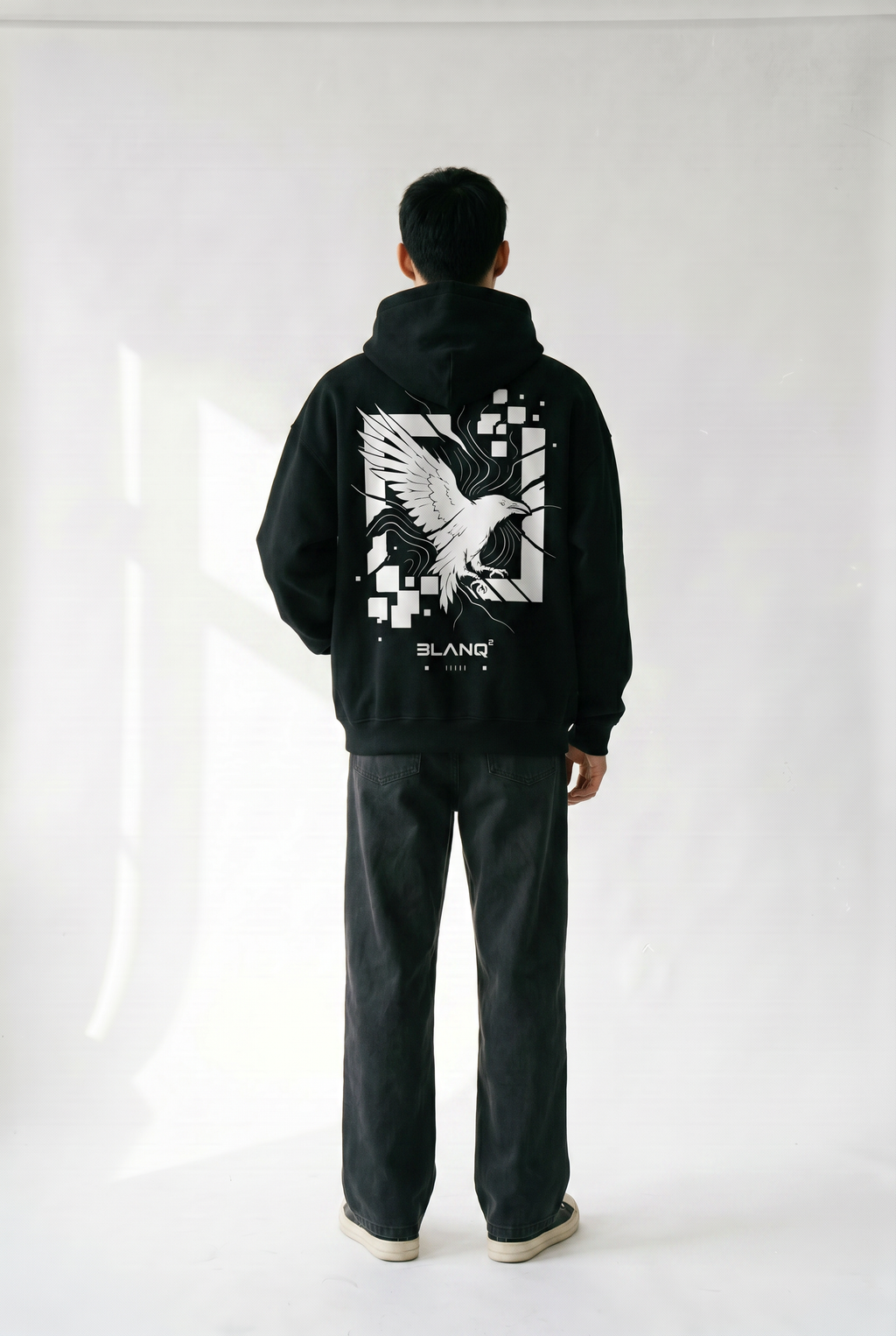 CROW BLACK HOODIE